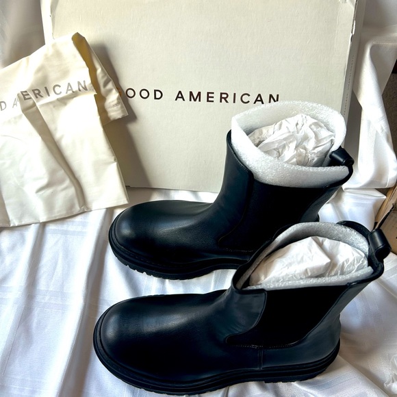 Good American Shoes - Good American Combat Boots SZ 11